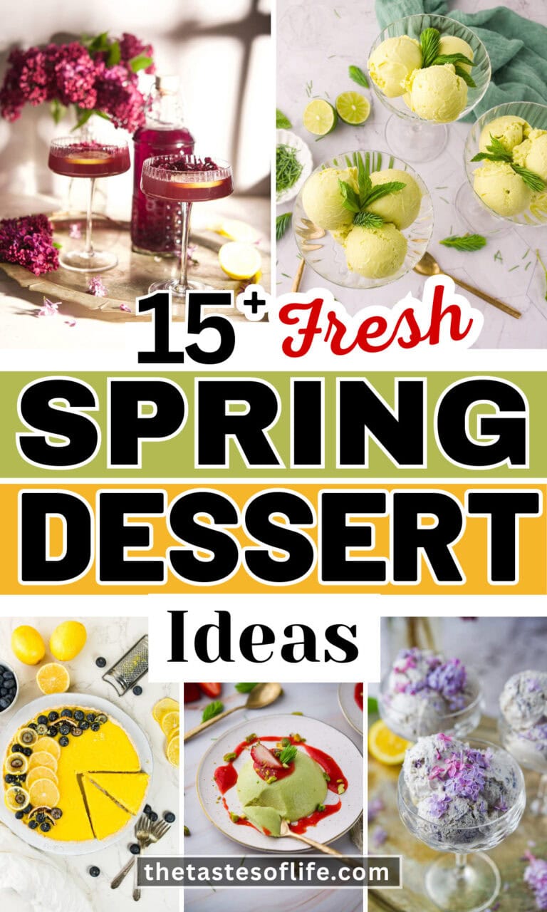 Roundup Image for Fresh Spring Dessert Ideas