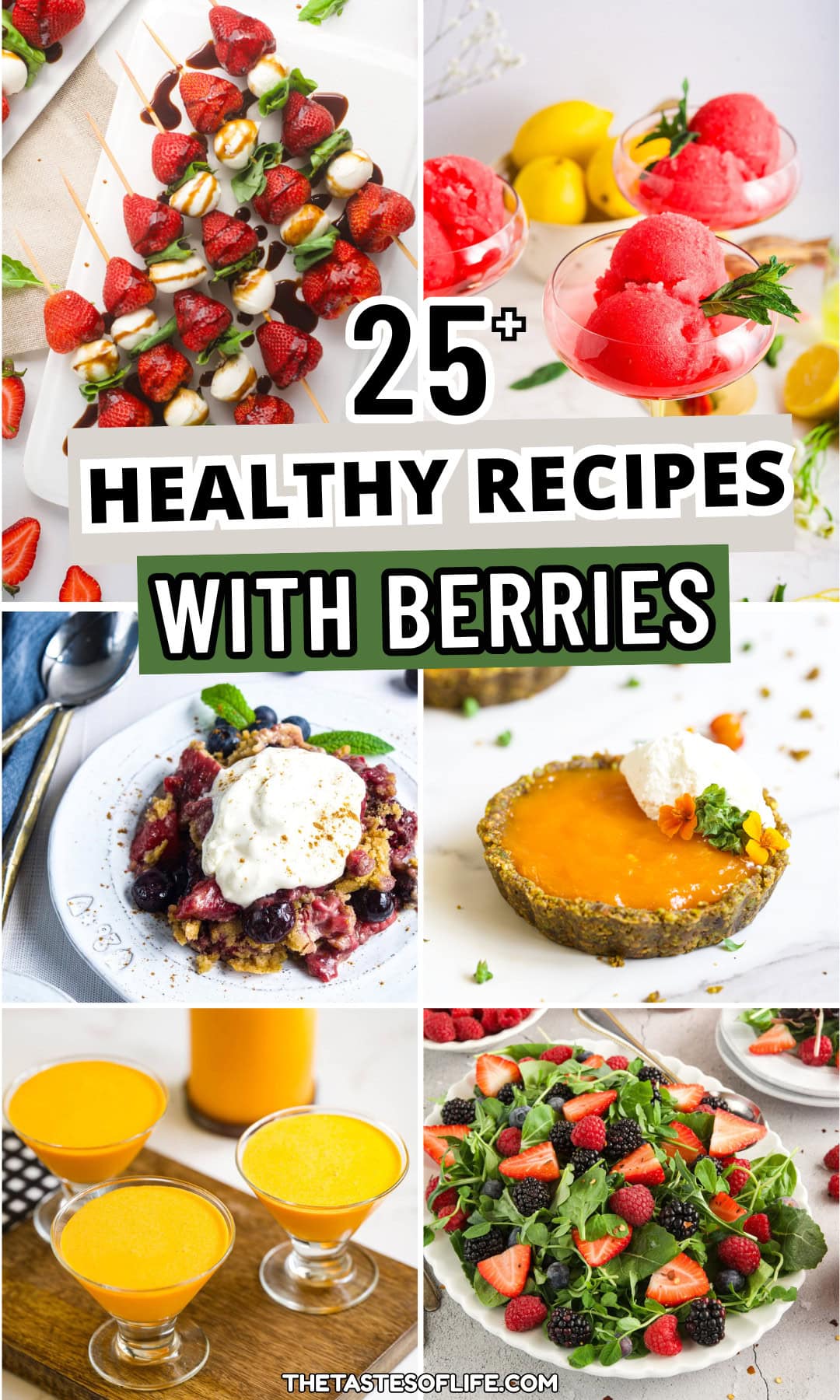 Roundup Image for Healthy Recipes With Berries