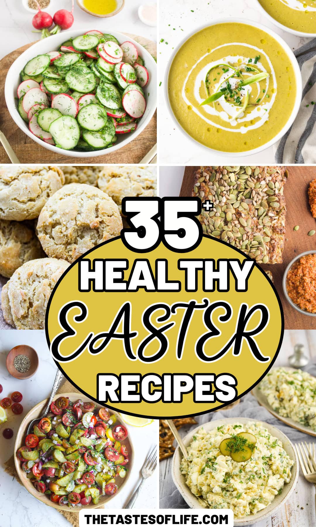 Roundup Image for Healthy Easter Recipes