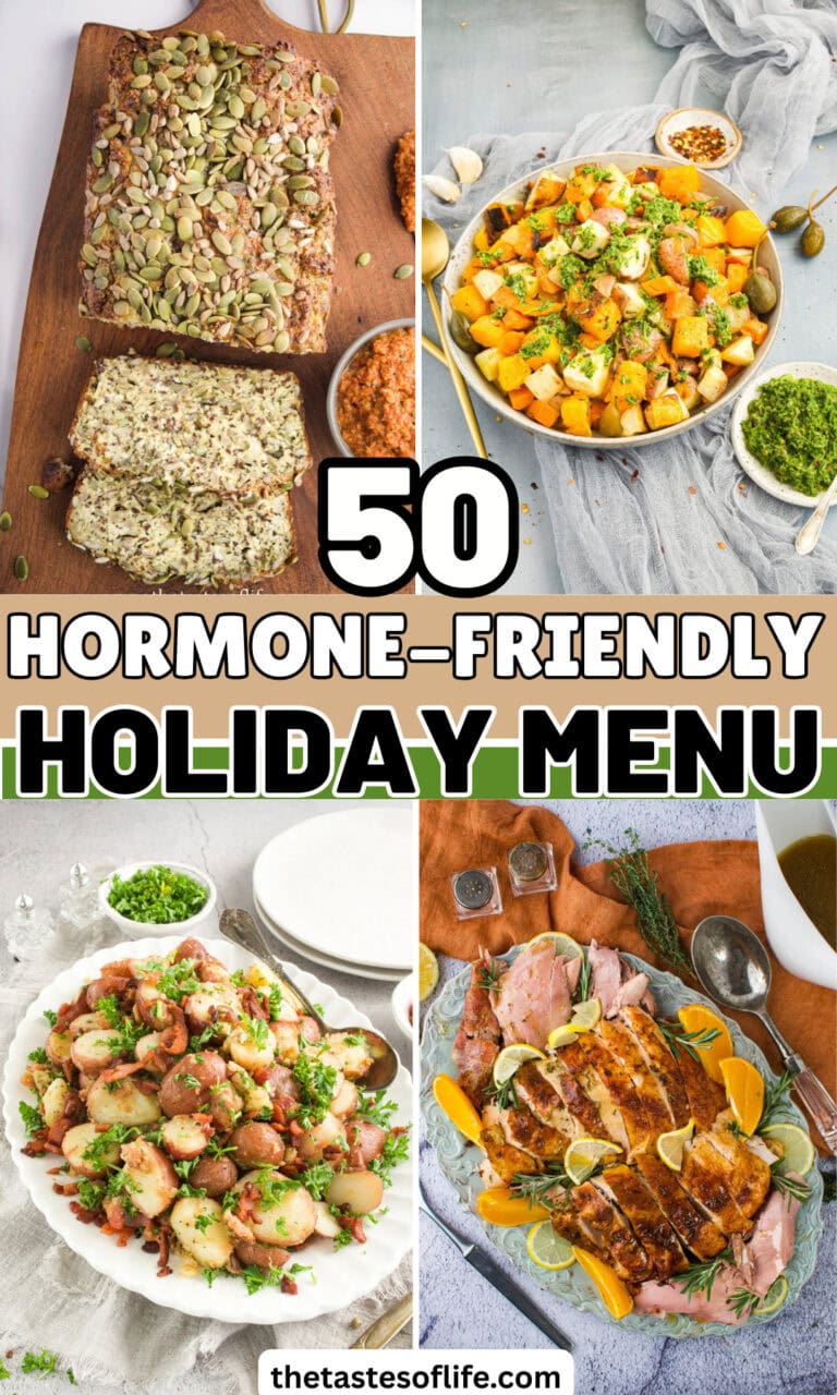 Roundup Image for Hormone-Friendly Holiday Menu