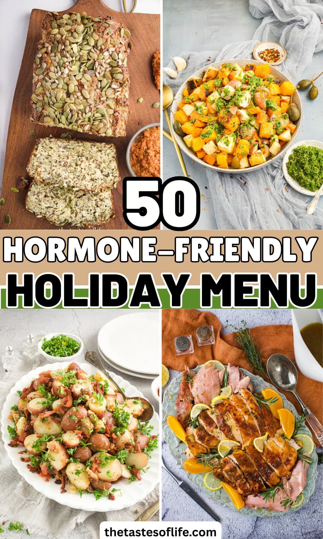 Roundup Image for Hormone-Friendly Holiday Menu