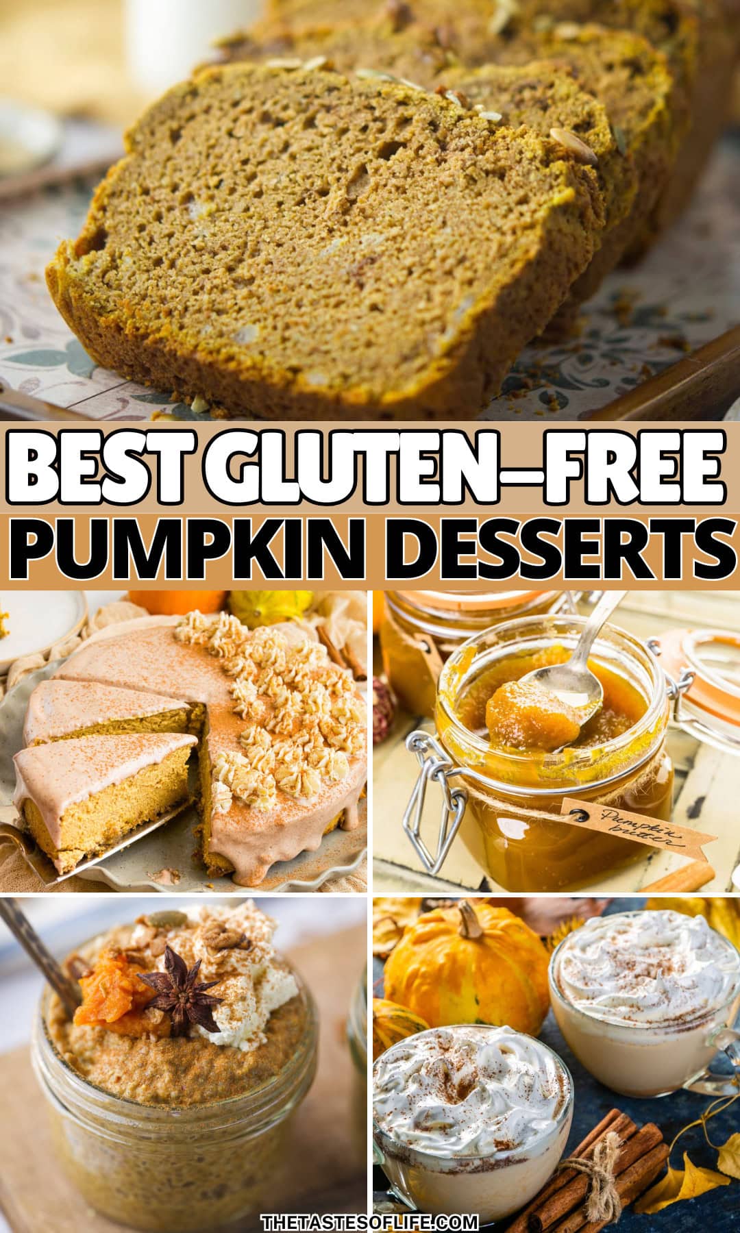 Roundup Image for Best Gluten-Free Pumpkin Desserts