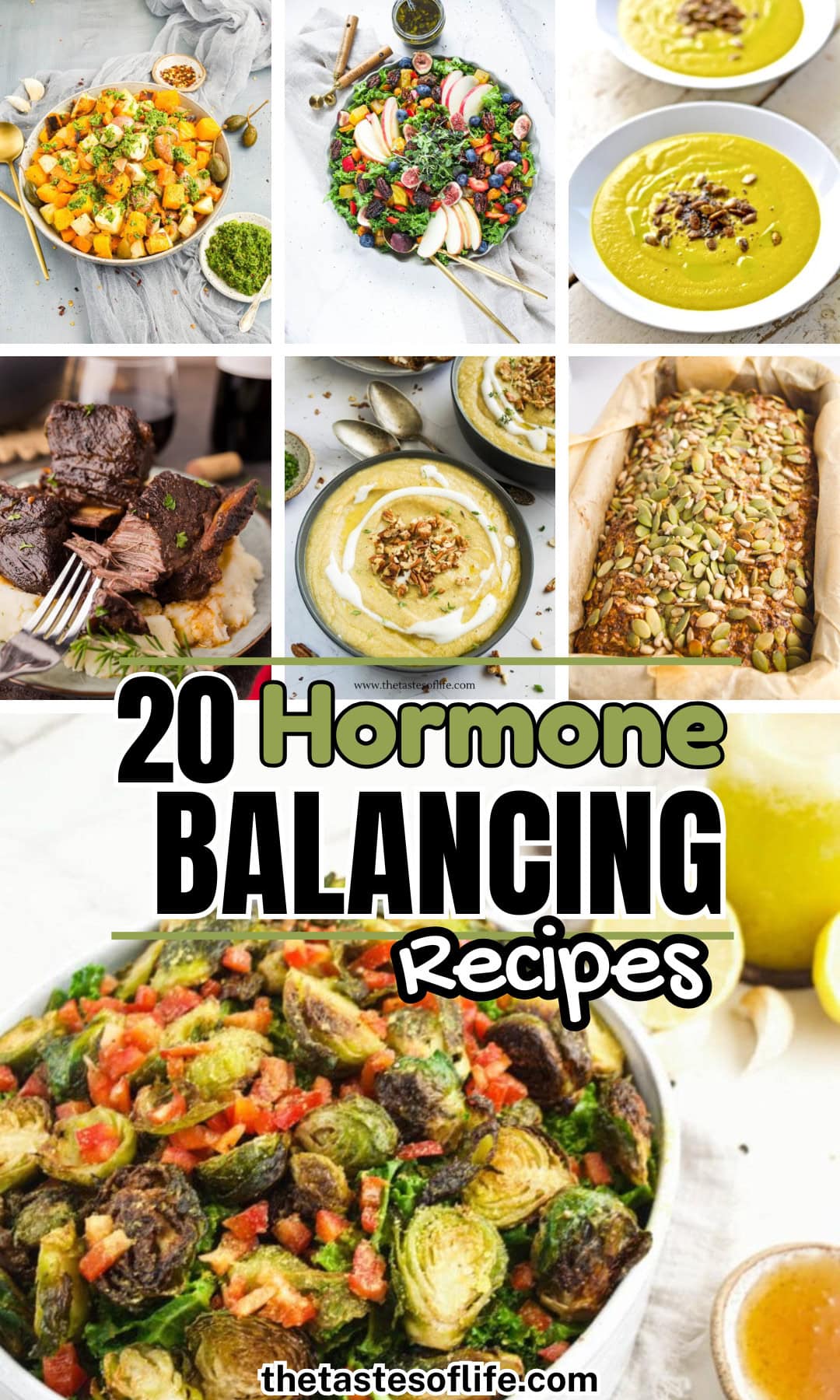 Roundup Image for Hormone Balancing Recipes