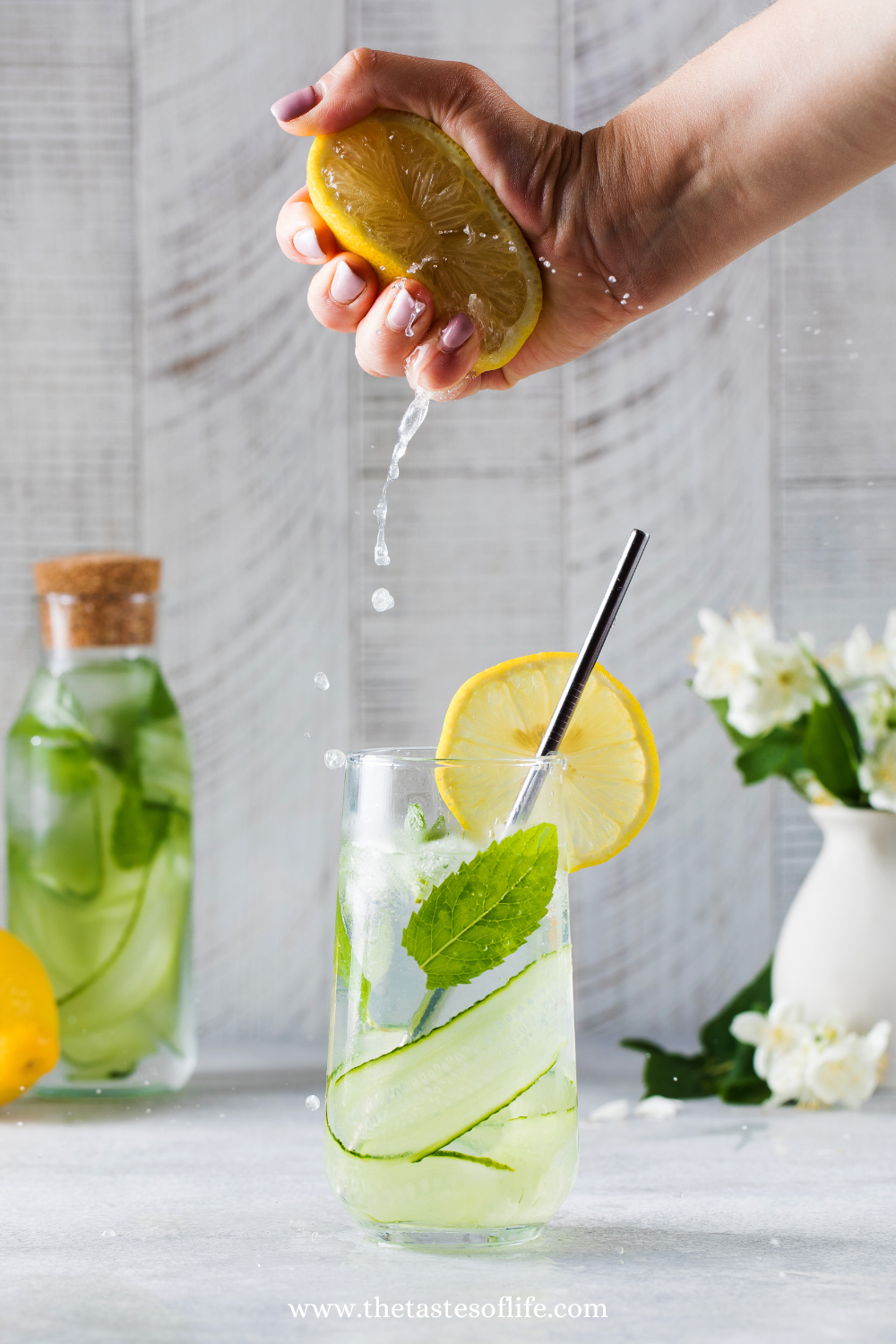 Benefits of Lemon and Cucumber Water
