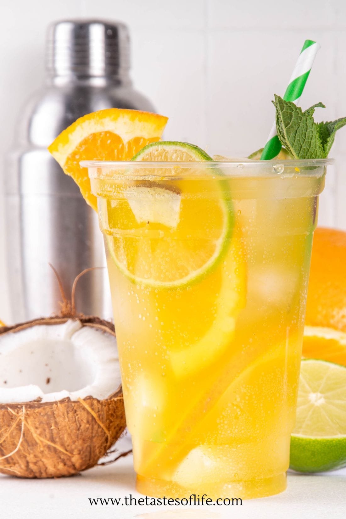 Citrusy Coconut Adrenal Cocktail