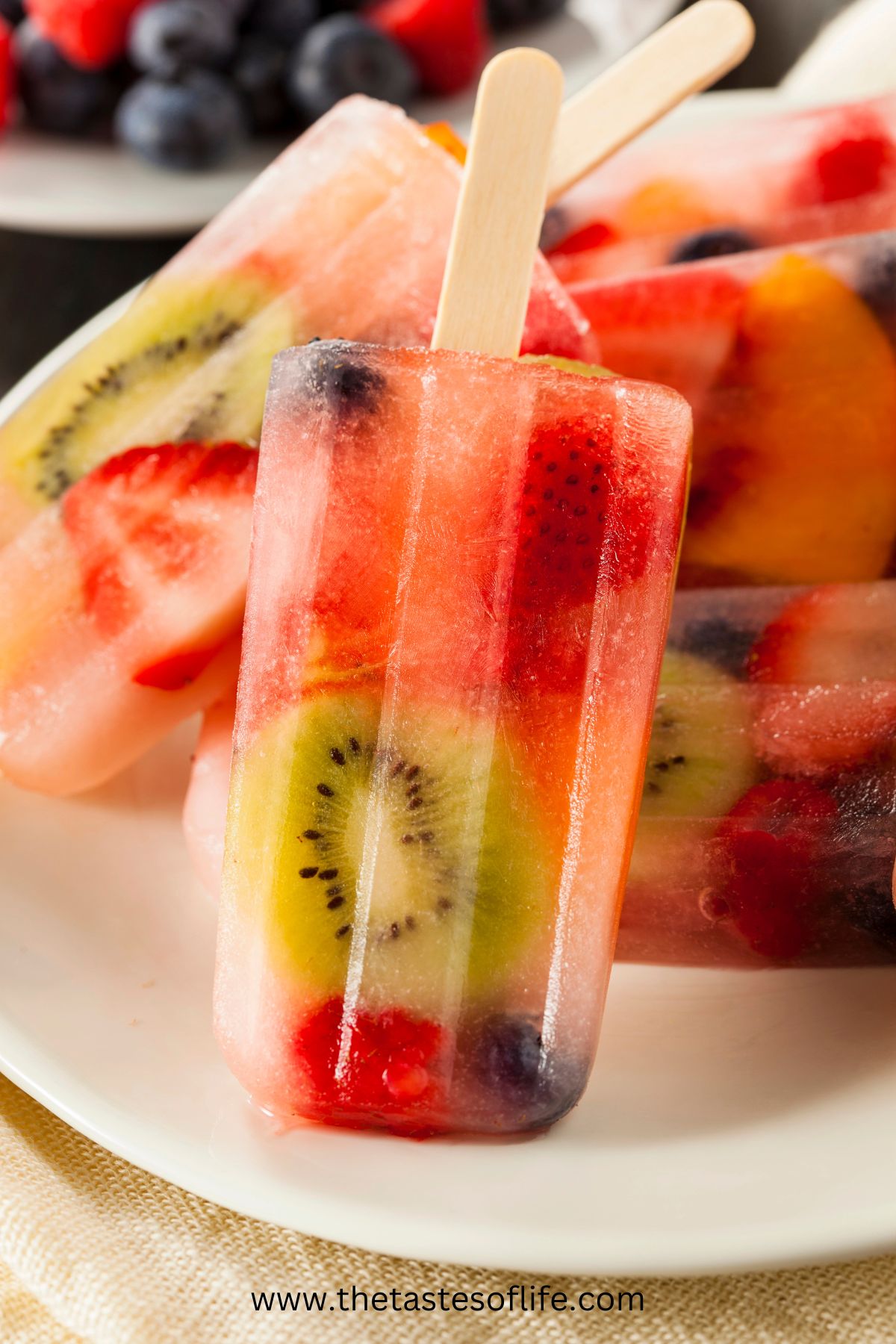 How to Make Healthy Fruit Popsicles with Real, Fresh Fruit