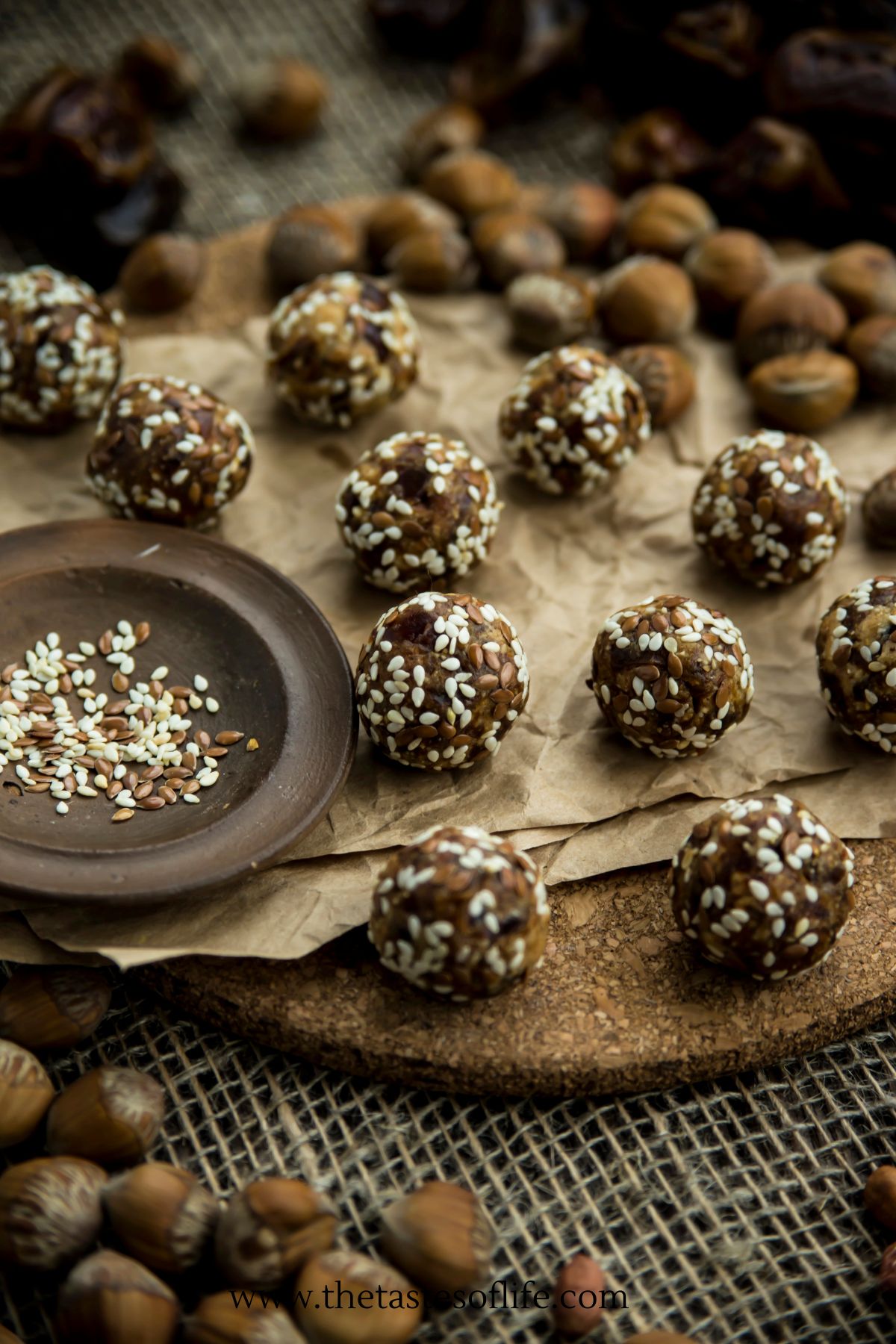Chocolate Hazelnut Protein Balls