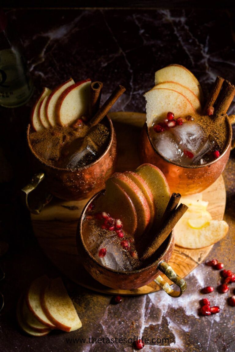 Ginger Apple Moscow Mule Mocktail