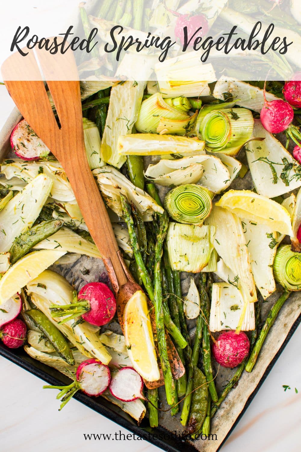 Spring Dish Assortment Roasted Spring Vegetables | The Tastes of Life Holistic Cooking and Living