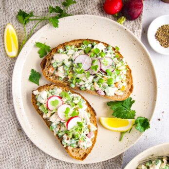 Creamy Spring Chicken Salad with Mayo