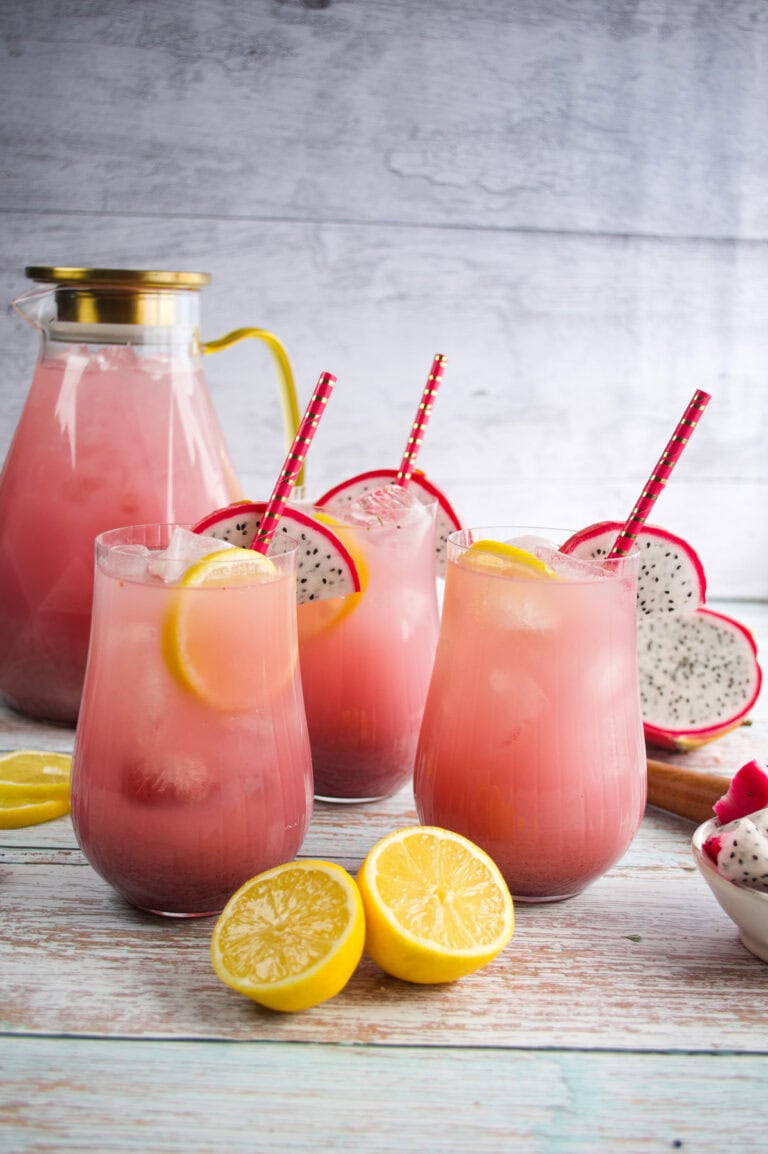Dragon Fruit Lemonade