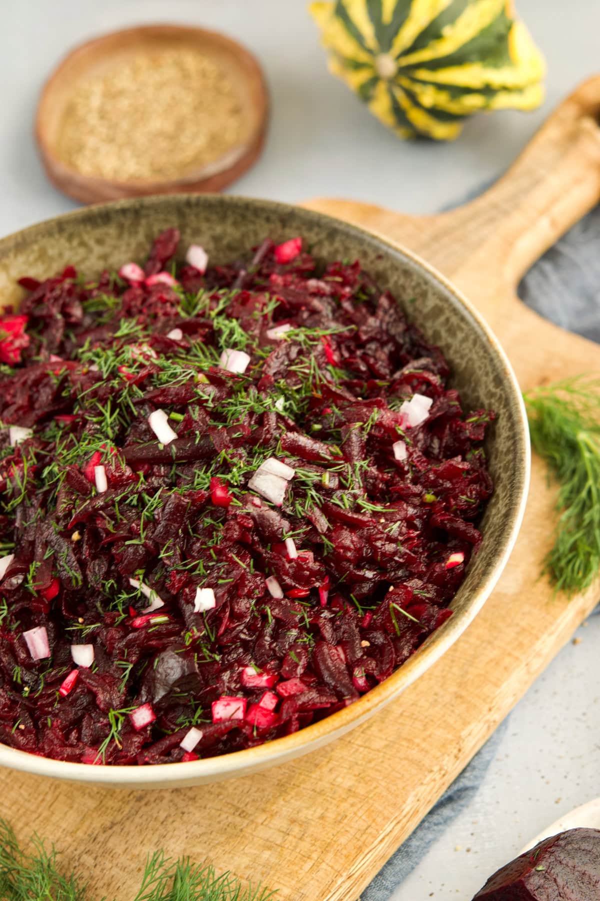 Polish Beet Salad (Sorowka z buraczkow)