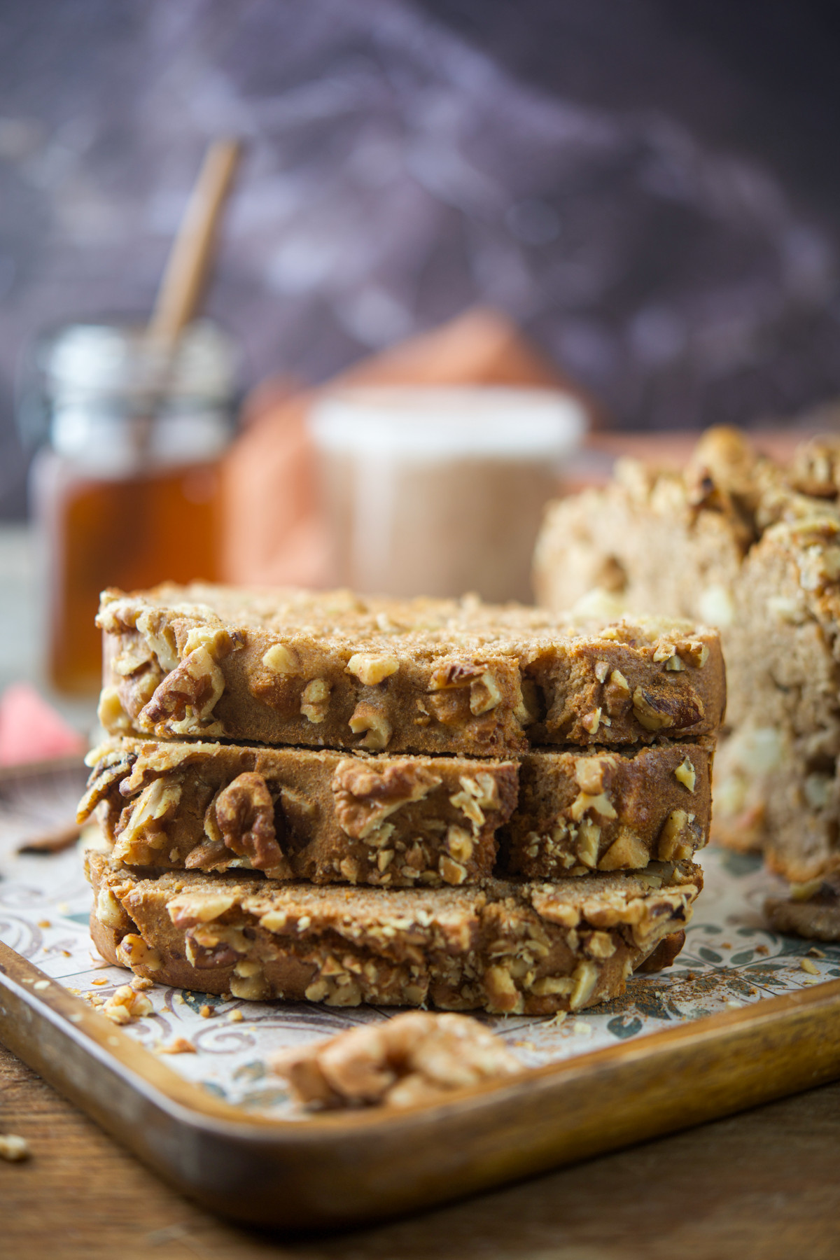 Gluten-Free Sourdough Discard Apple Bread