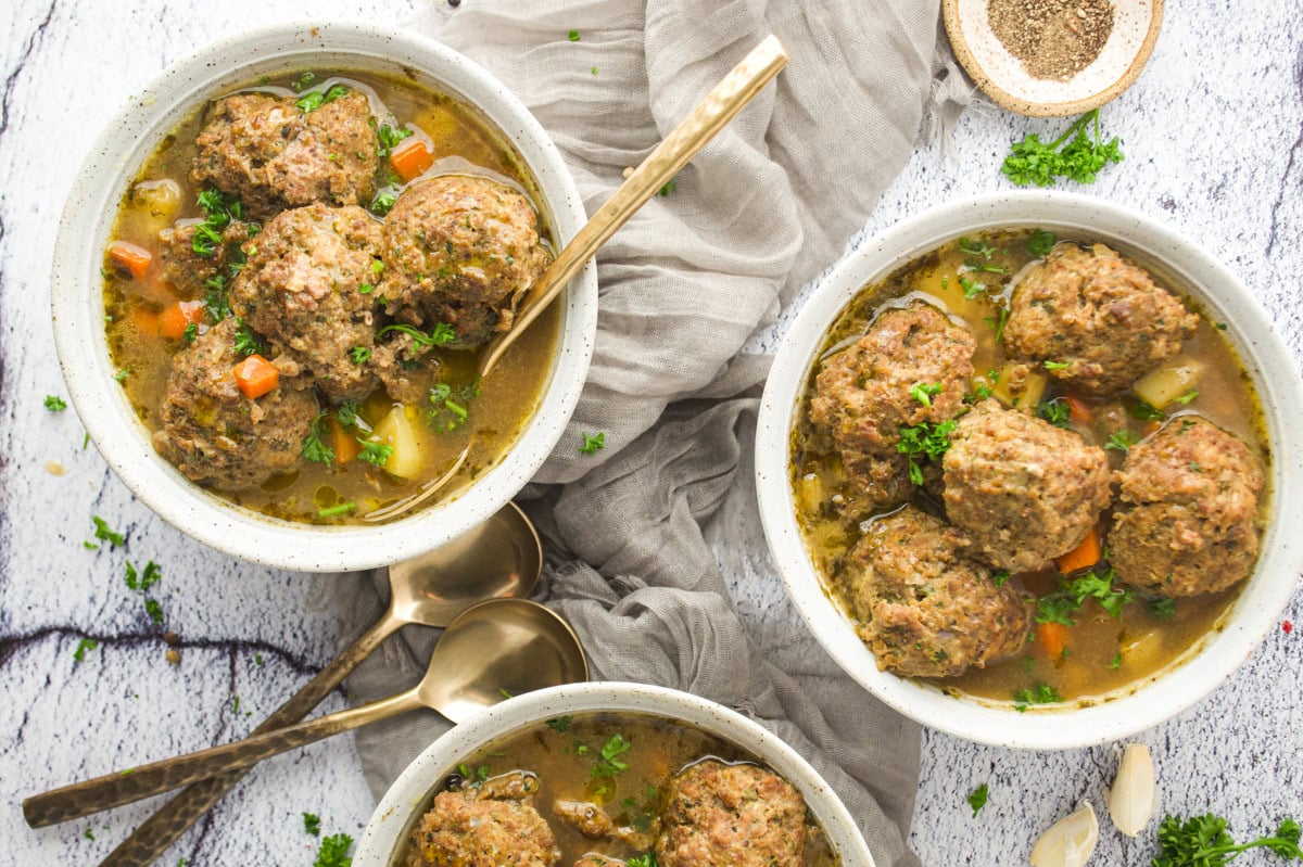 Traditional Liver Dumpling Soup | The Tastes of Life Holistic Cooking ...