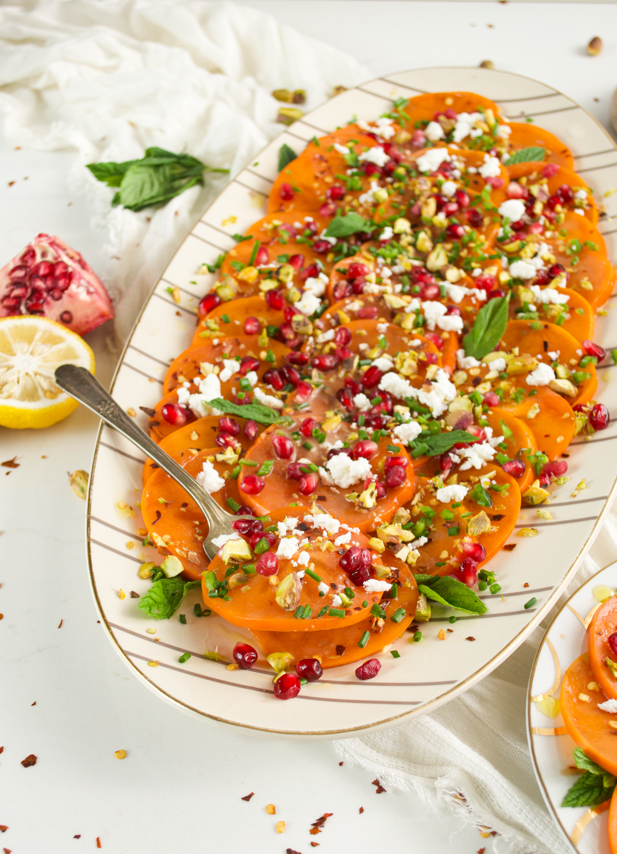 Persimmons Carpaccio