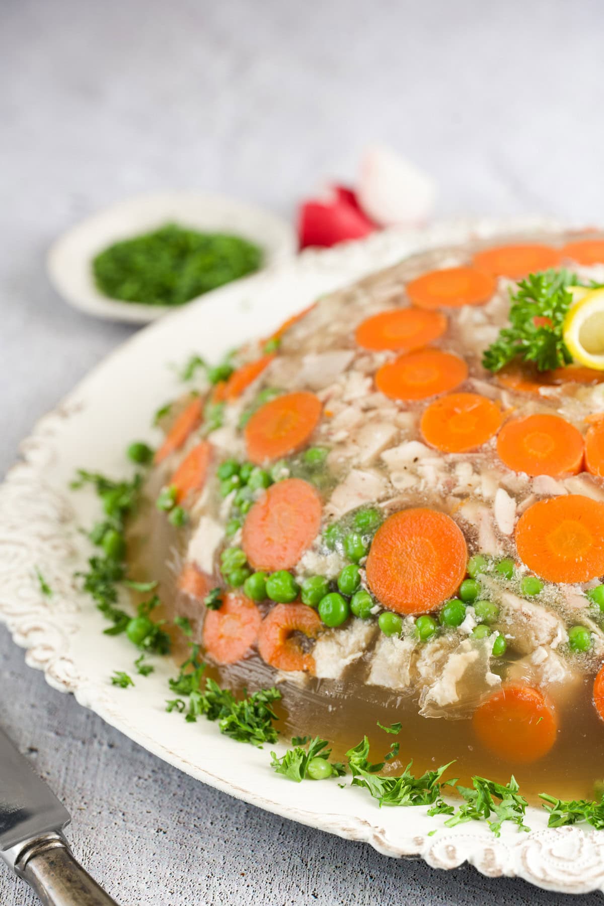 Polish Chicken Aspic: Galertka z Kurczaka