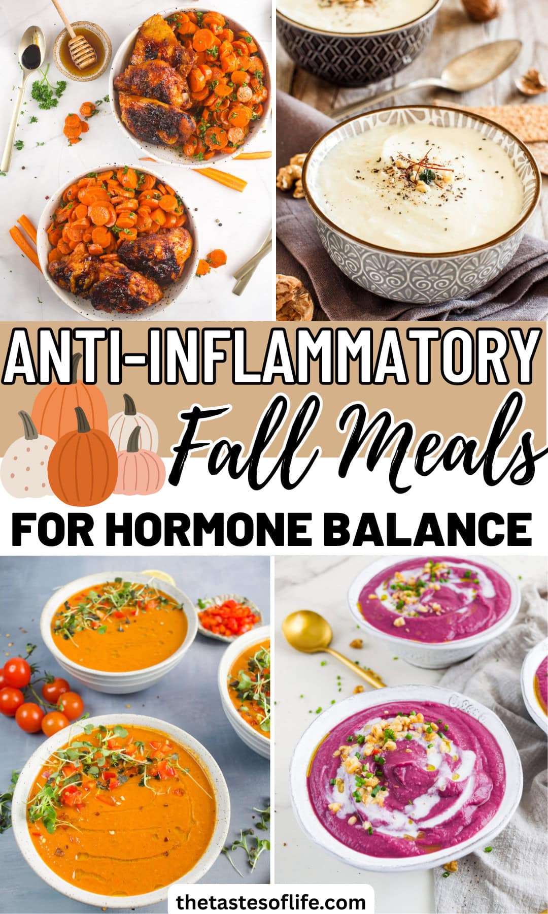 Roundup Image for Anti-inflammatory Fall Meals Designed for Hormone Balance