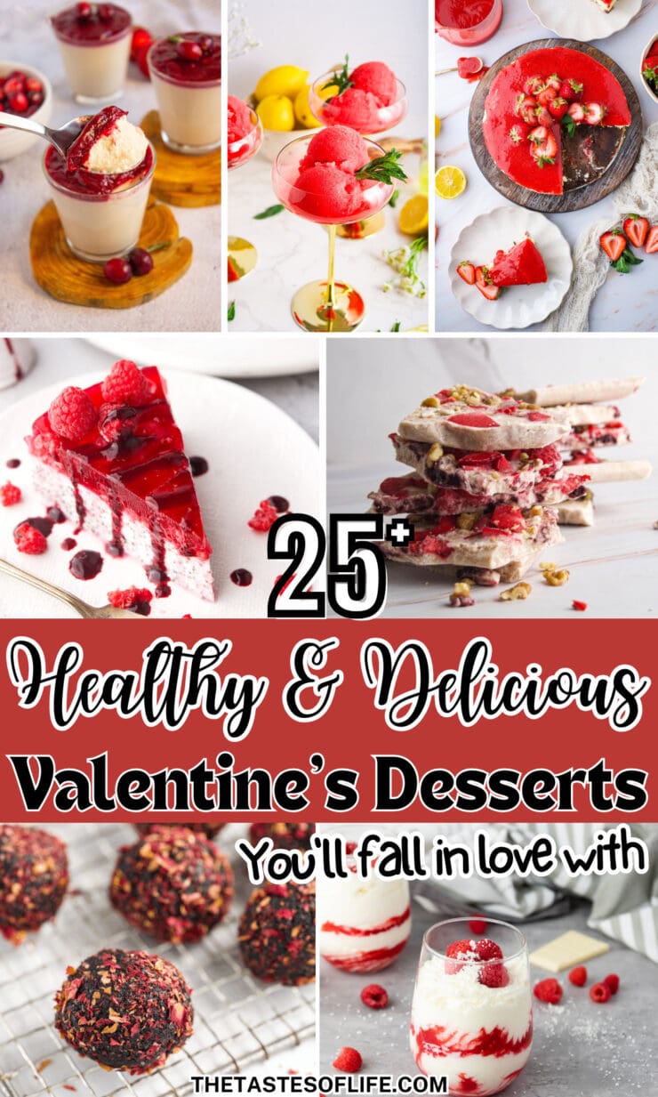 Roundup Image for Healthy & Delicious Valentine's Desserts You'll Fall in Love With 