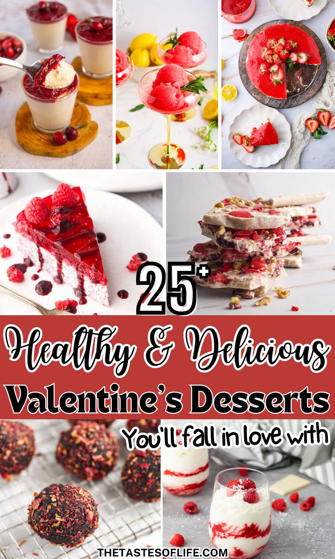 Roundup Image for Healthy & Delicious Valentine's Desserts You'll Fall in Love With