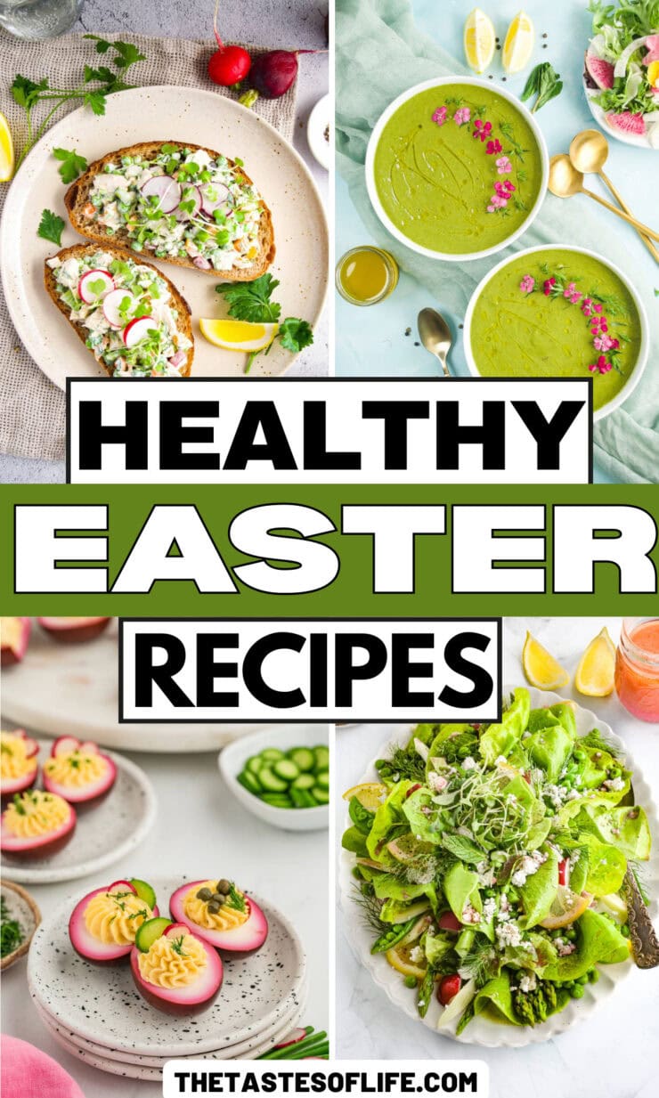 Roundup Image for Healthy Easter Recipes
