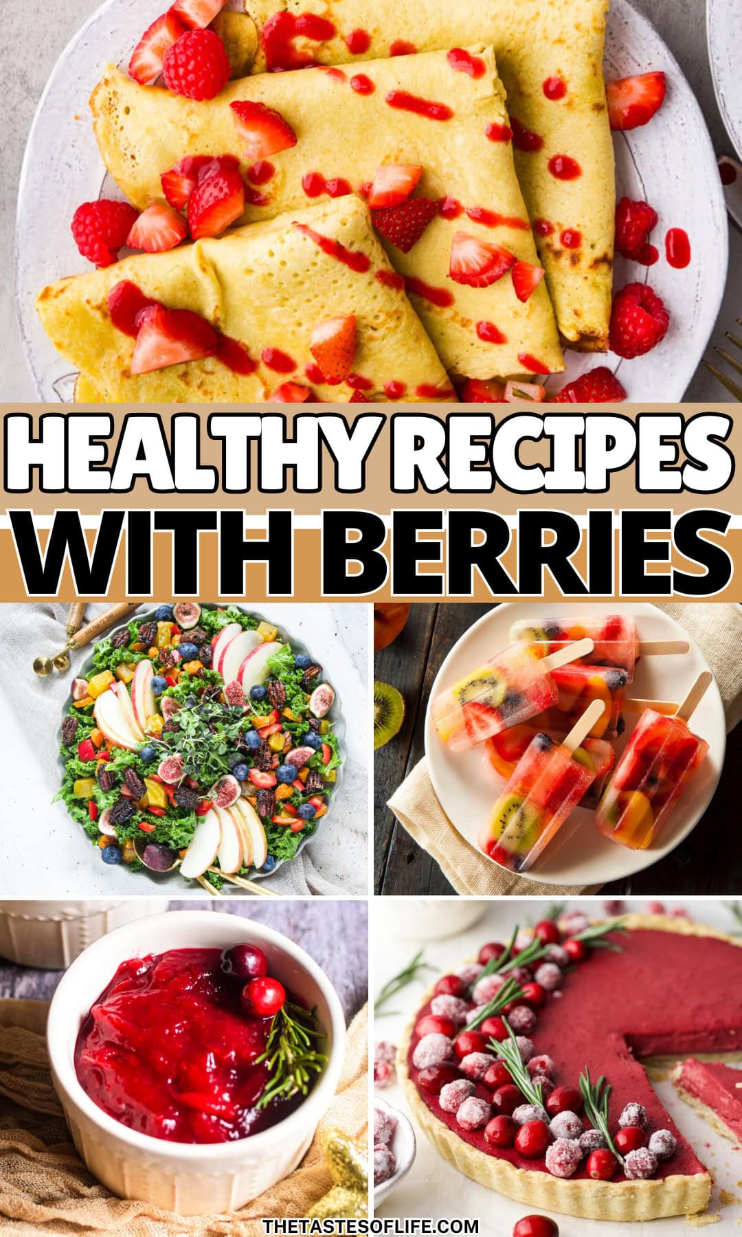Roundup Image for Healthy Recipes With Berries