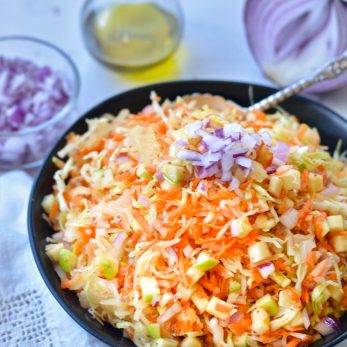 Polish Sauerkraut Salad Recipe (Sorowka z Kiszonej Kapusty)