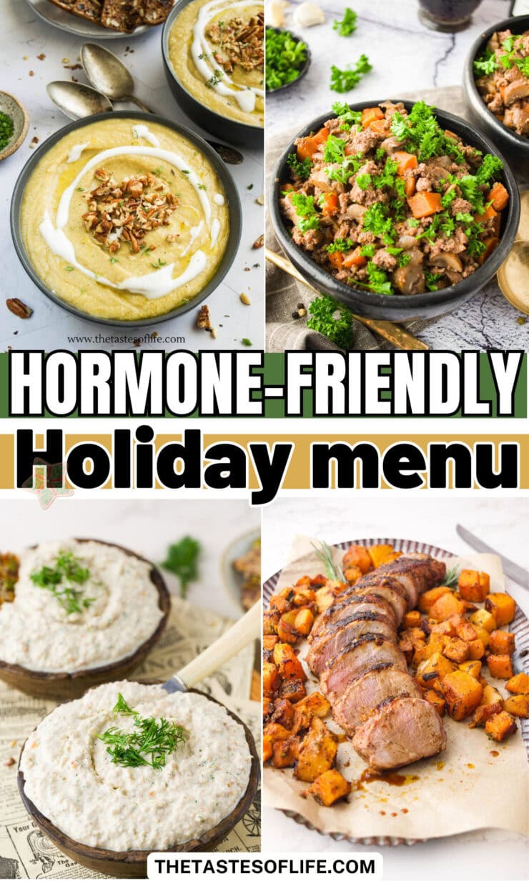 Roundup Image for Hormone-Friendly Holiday Menu
