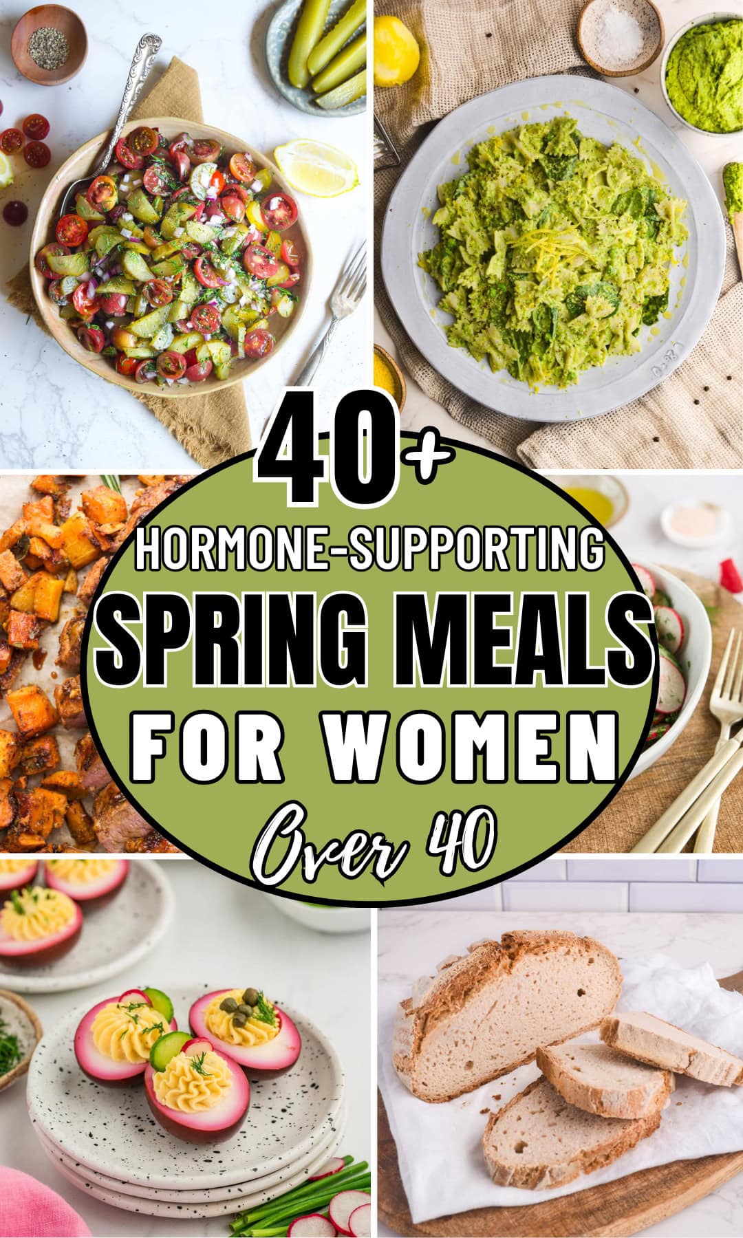 Roundup image for Hormone-Supporting Spring Meals for Women Over 40