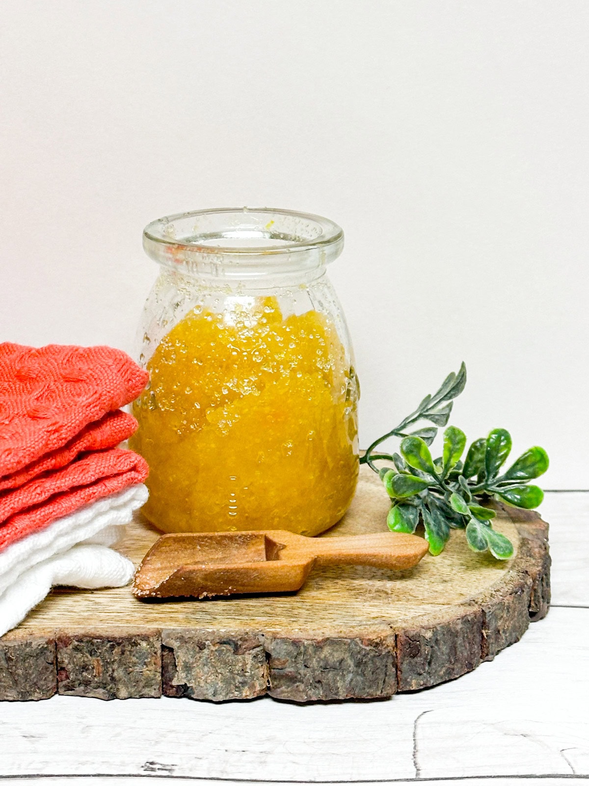 Homemade Lemon Sugar Scrub