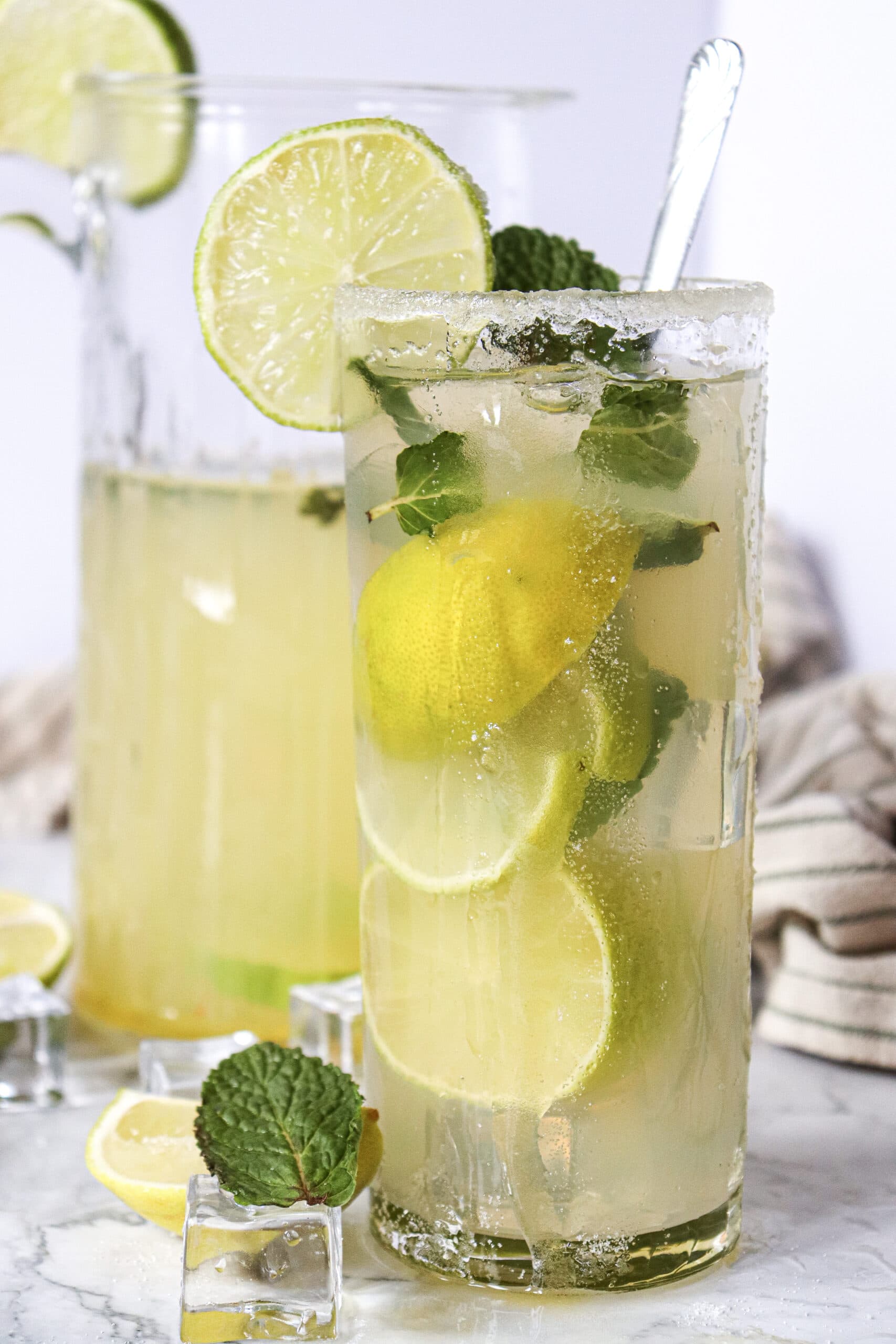 Classic Virgin Mojito Mocktail