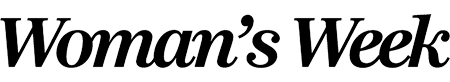 Black text on a light gray background reads “Woman’s Week” in a bold, serif font.