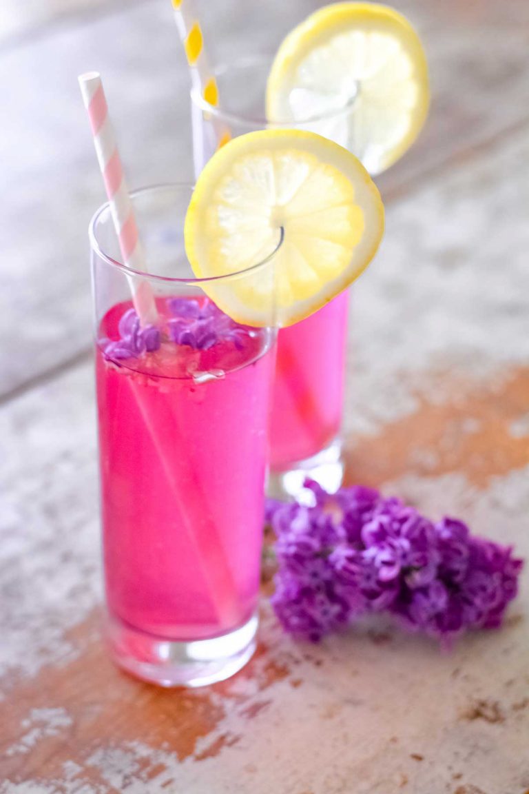 How to Make Lilac Lemonade