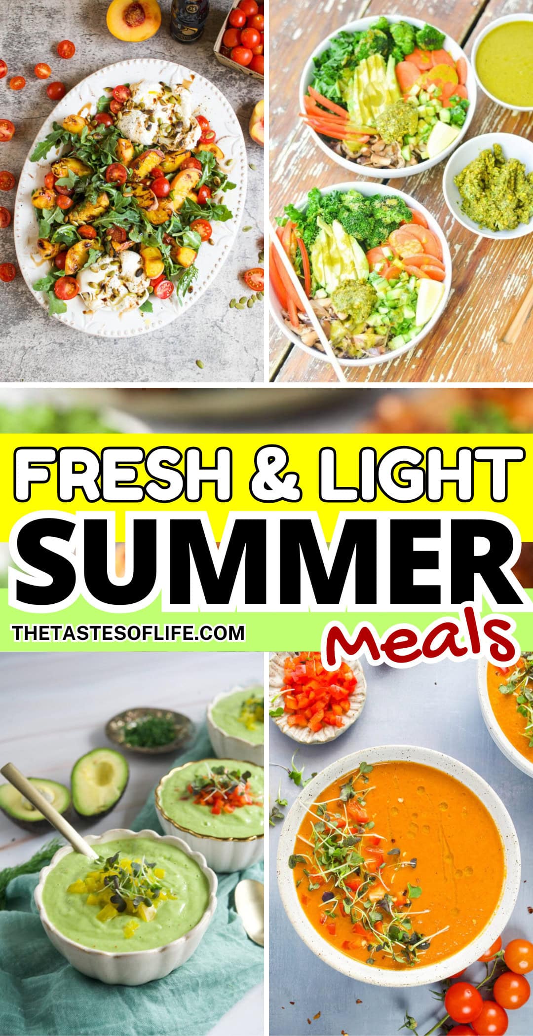 Roundup Image for Fresh and Light Summer Meals