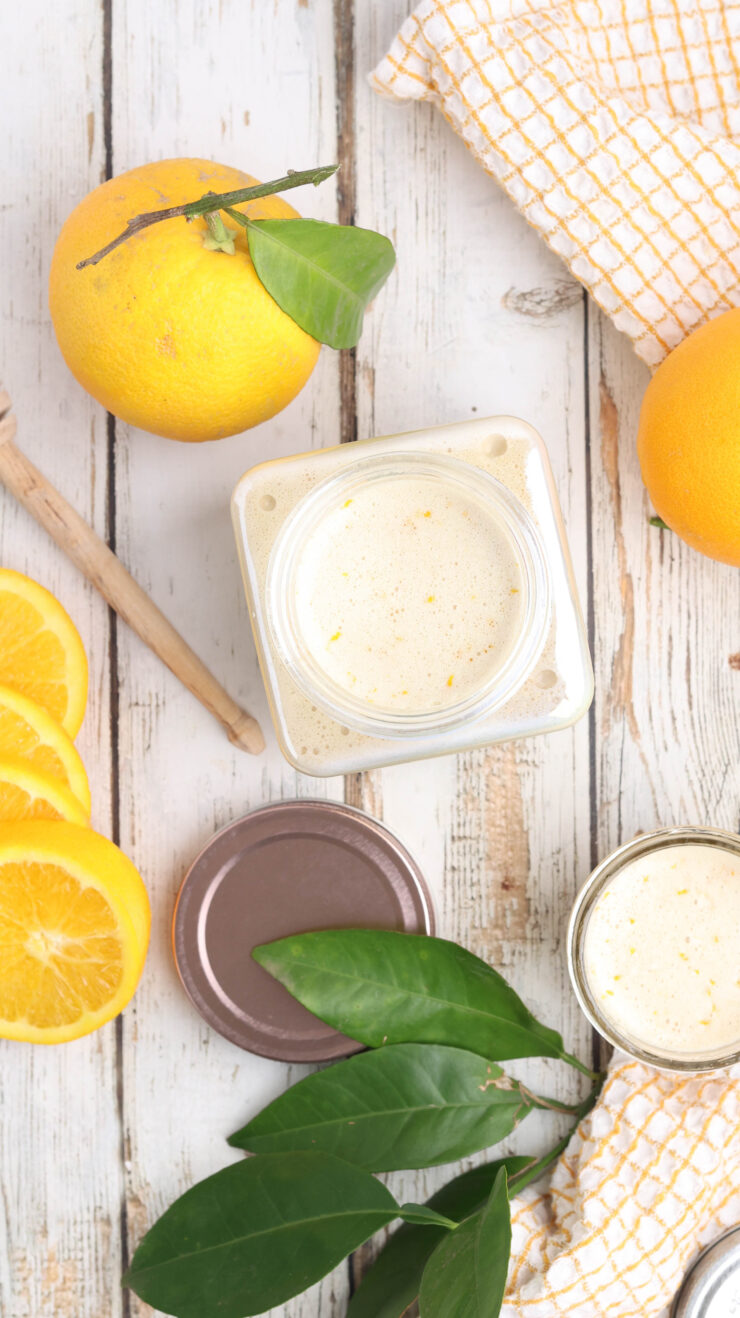 Orange Vanilla Whipped Honey