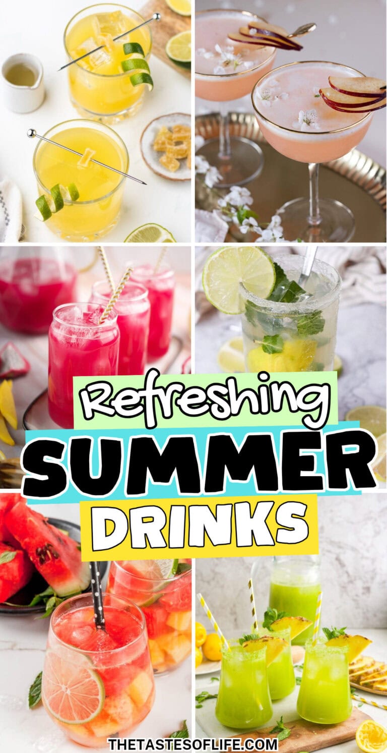 Roundup Image for Refreshing Summer Drinks