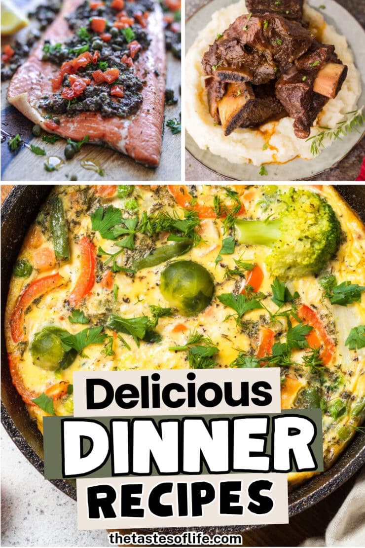 Roundup Image for Delicious Dinner Recipes