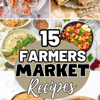 Roundup Image for Farmers Market Recipes