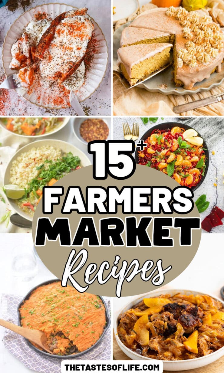 Roundup Image for Farmers Market Recipes