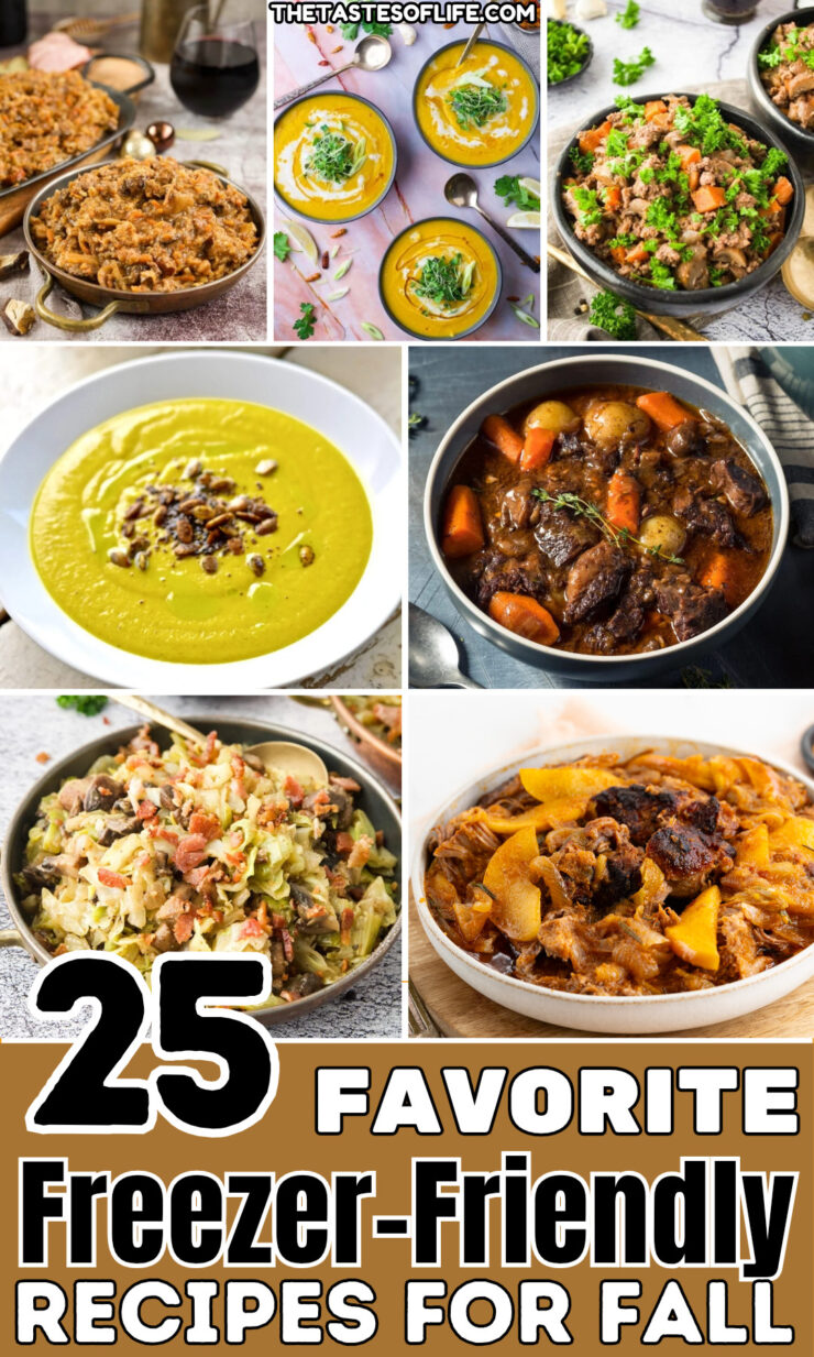 Roundup Image for Favorite Freezer Friendly Recipes for Fall 