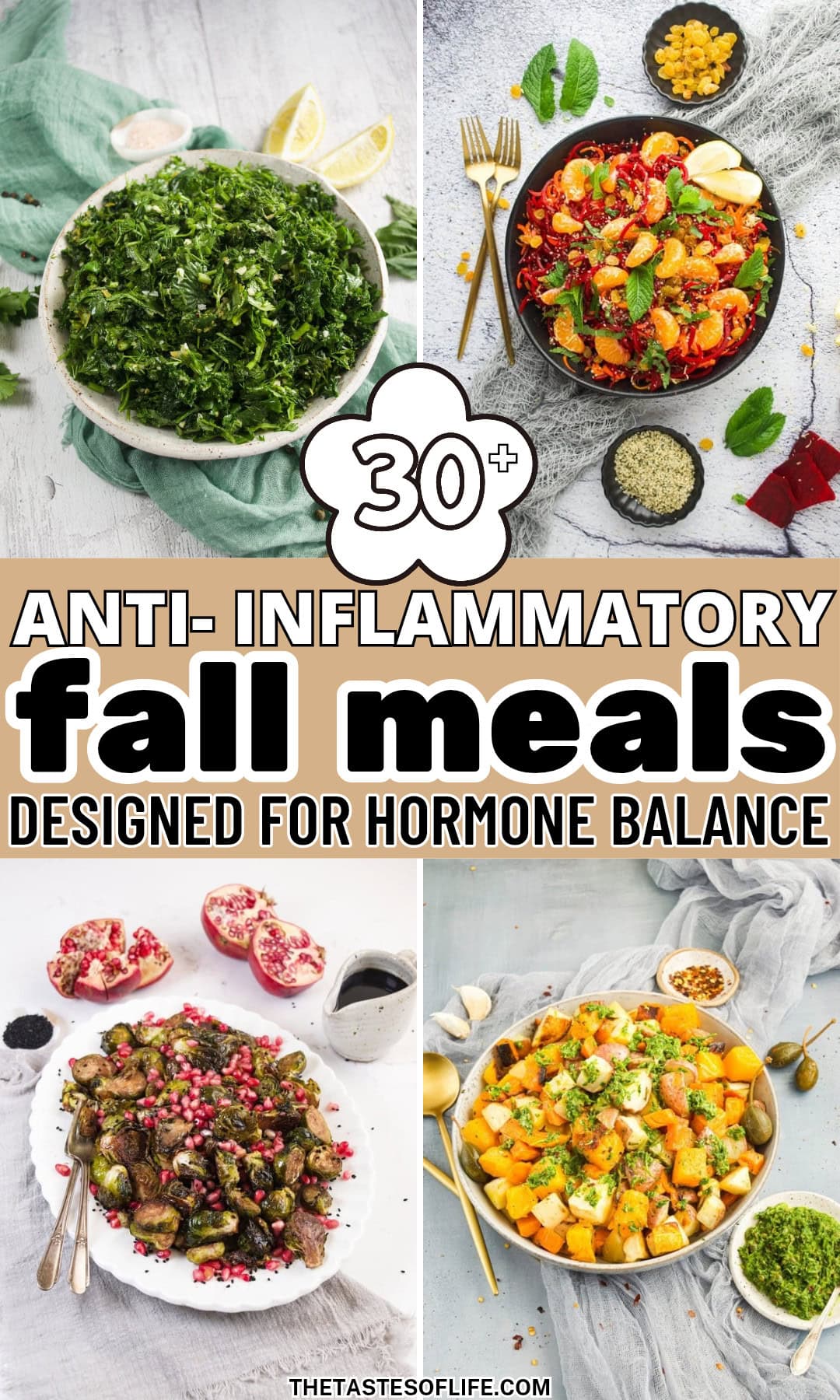 Roundup Image for Anti-inflammatory Fall Meals Designed for Hormone Balance