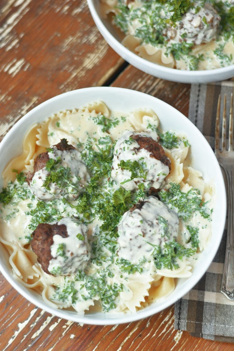 Creamy Swedish Meatballs