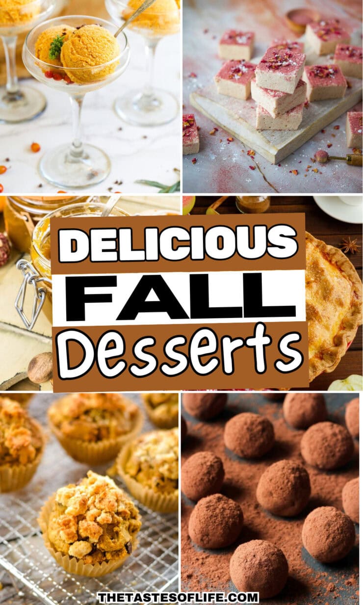 Roundup Image for Delicious Fall Desserts