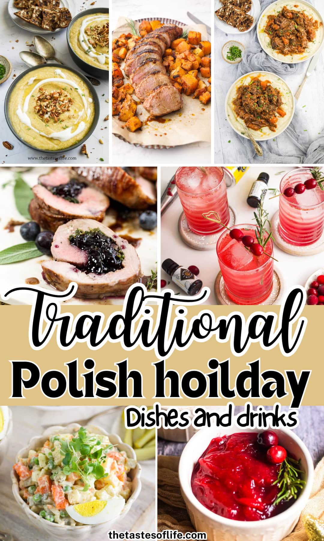 Roundup Image for Traditional Polish Holiday Dishes and Drinks