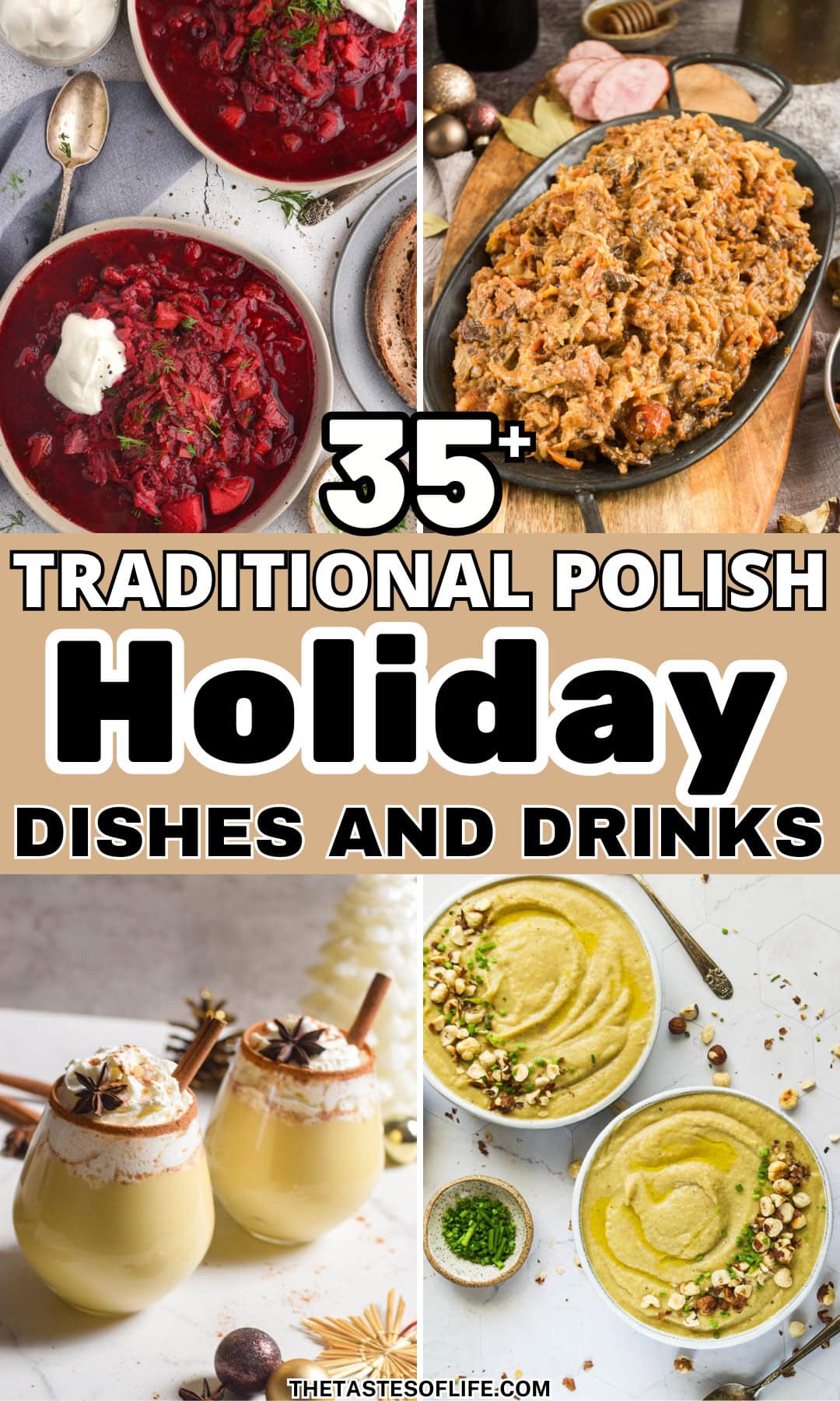 Roundup Image for Traditional Polish Holiday Dishes and Drinks