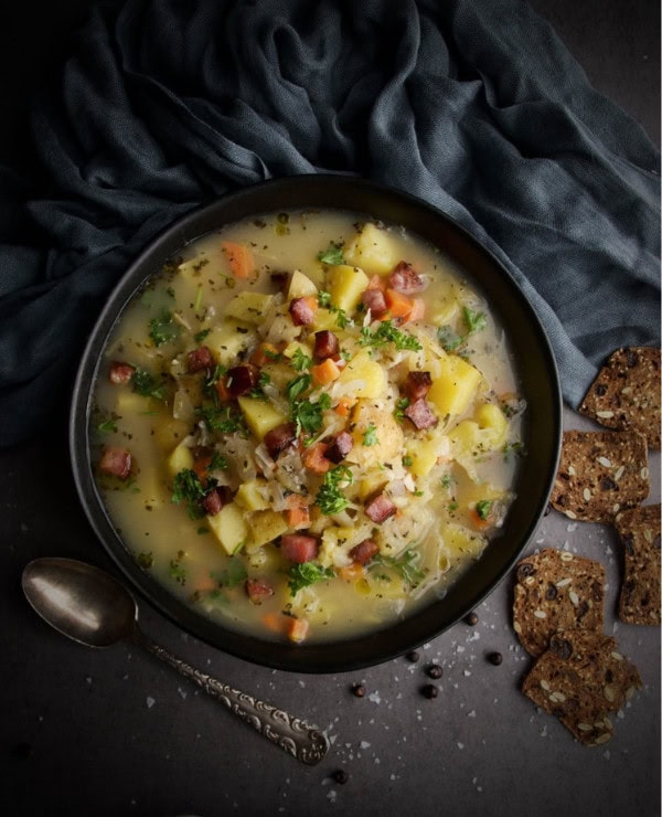 Roundup Image for 12 Days of Holiday Soups