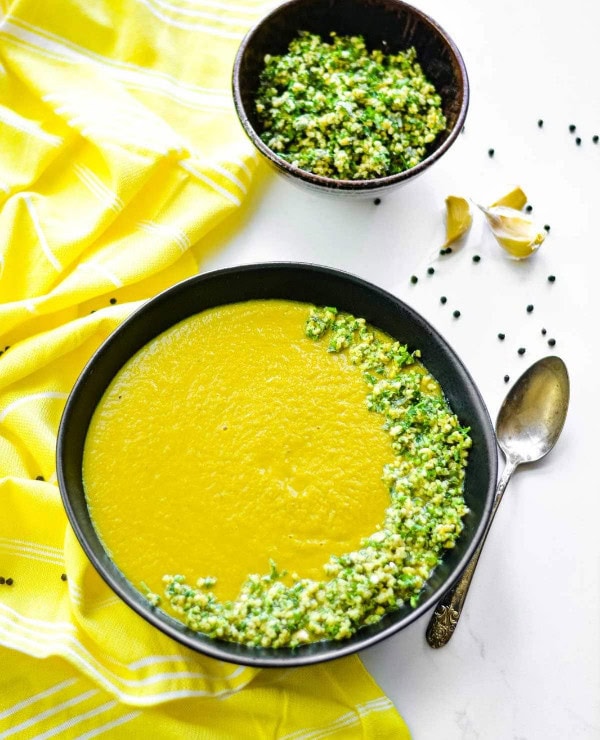 Roundup Image for Fall Creamy Soup Recipes 