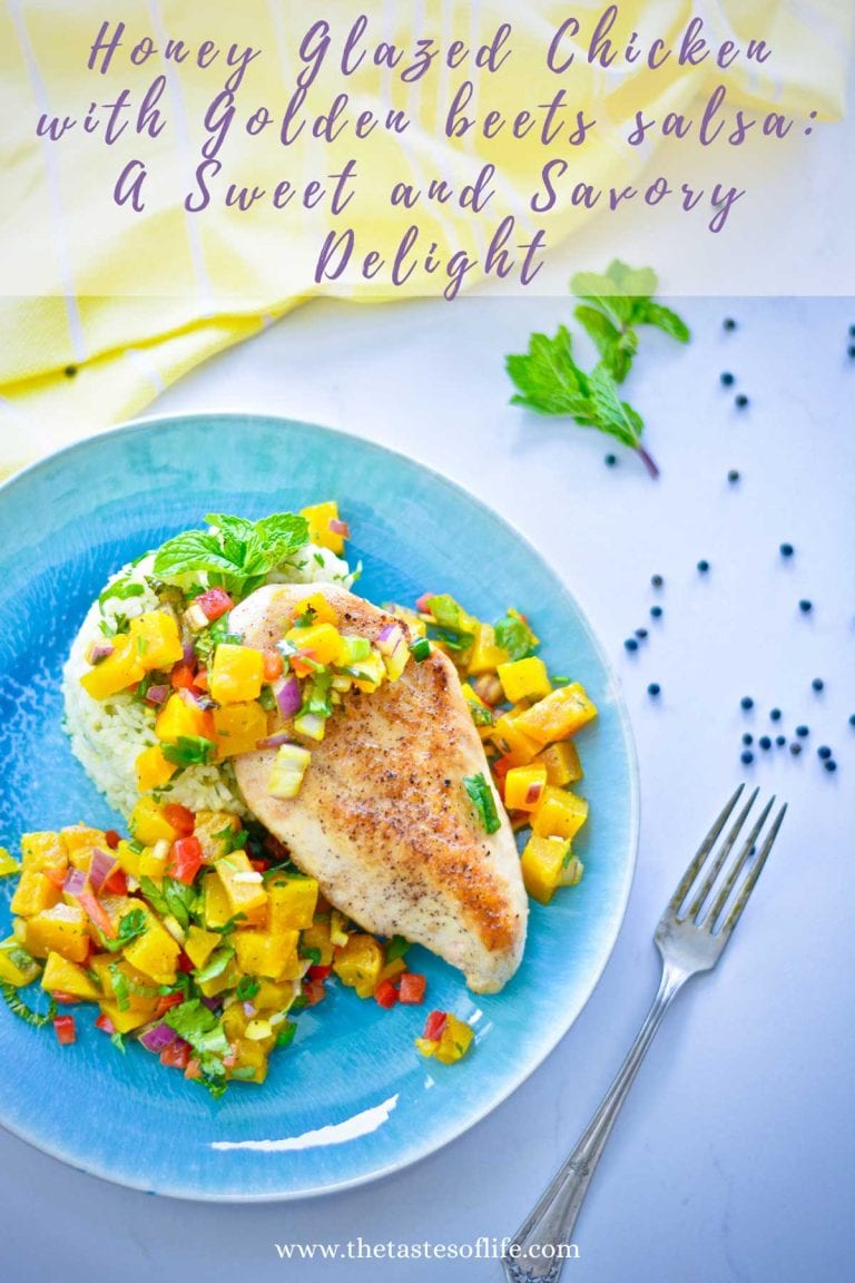 How To Make Honey Glazed Chicken With Golden Beet Salsa